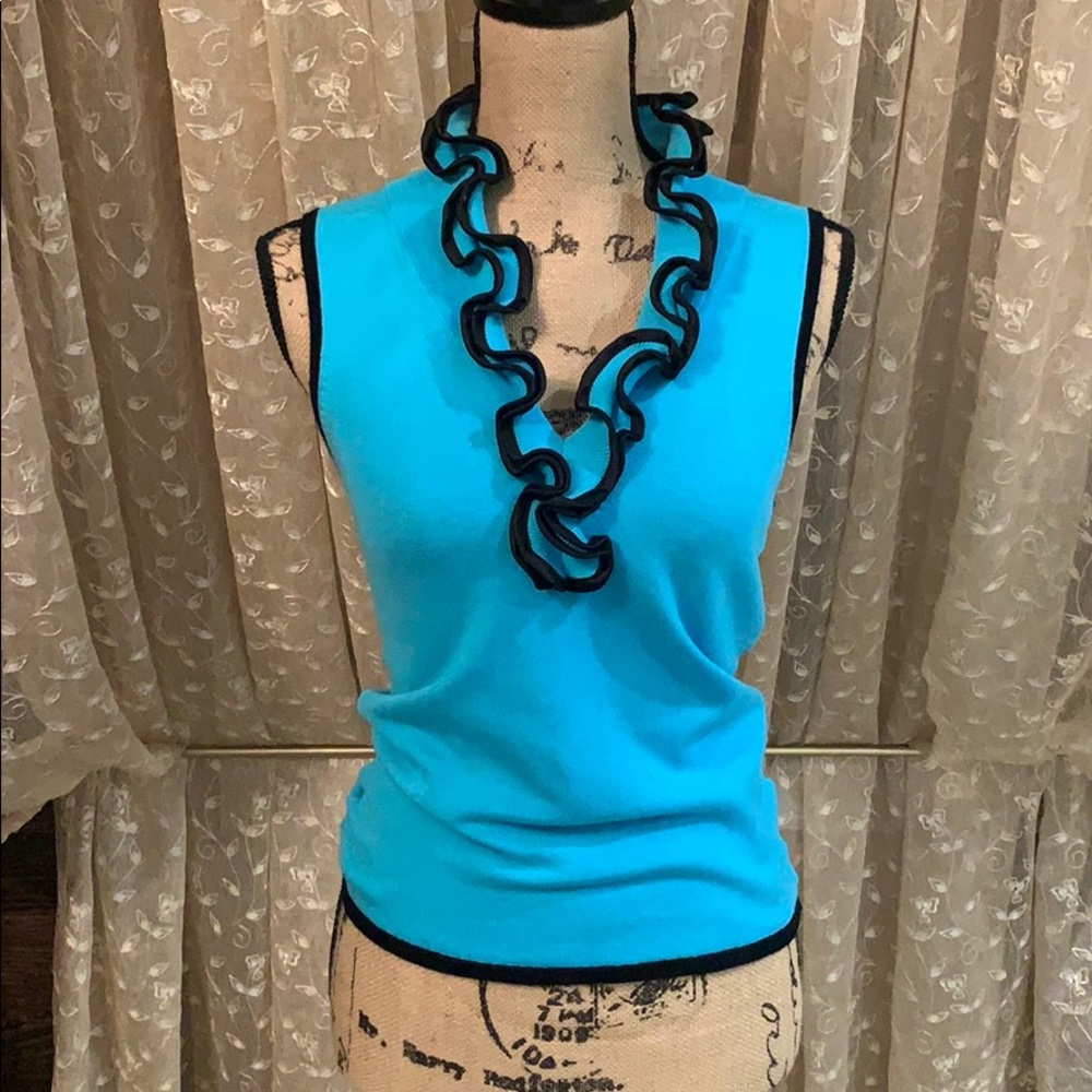 Short Sleeve Viscose Top